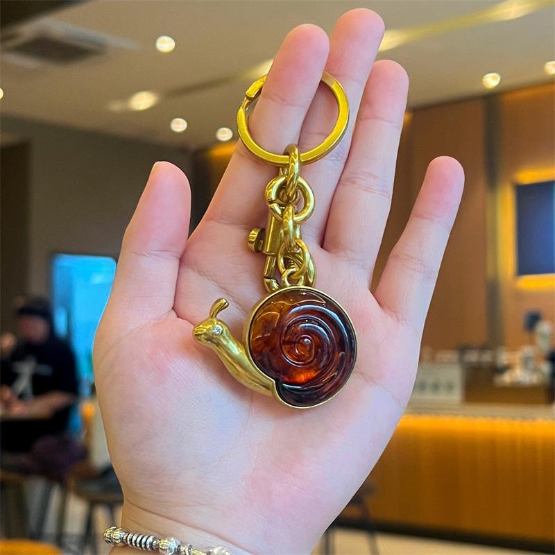 

Брелок-улитка, Подвеска на сумку, Женский аксессуар для сумки, Изысканный брелок-подвеска для автомобиля