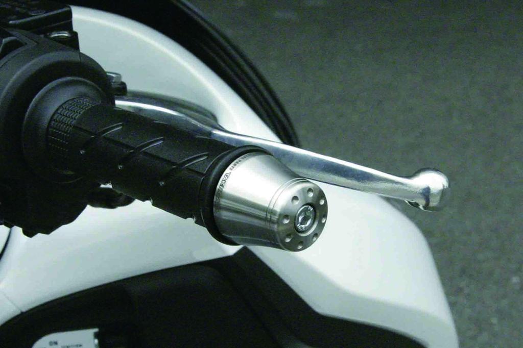 Špeciálne diely Takegawa Koncovka riadidiel Nerezová Oceľ Všeobecné použitie 125 Grom Super Cub Cross Cub PCX (Opica atď.) 06-01-0177