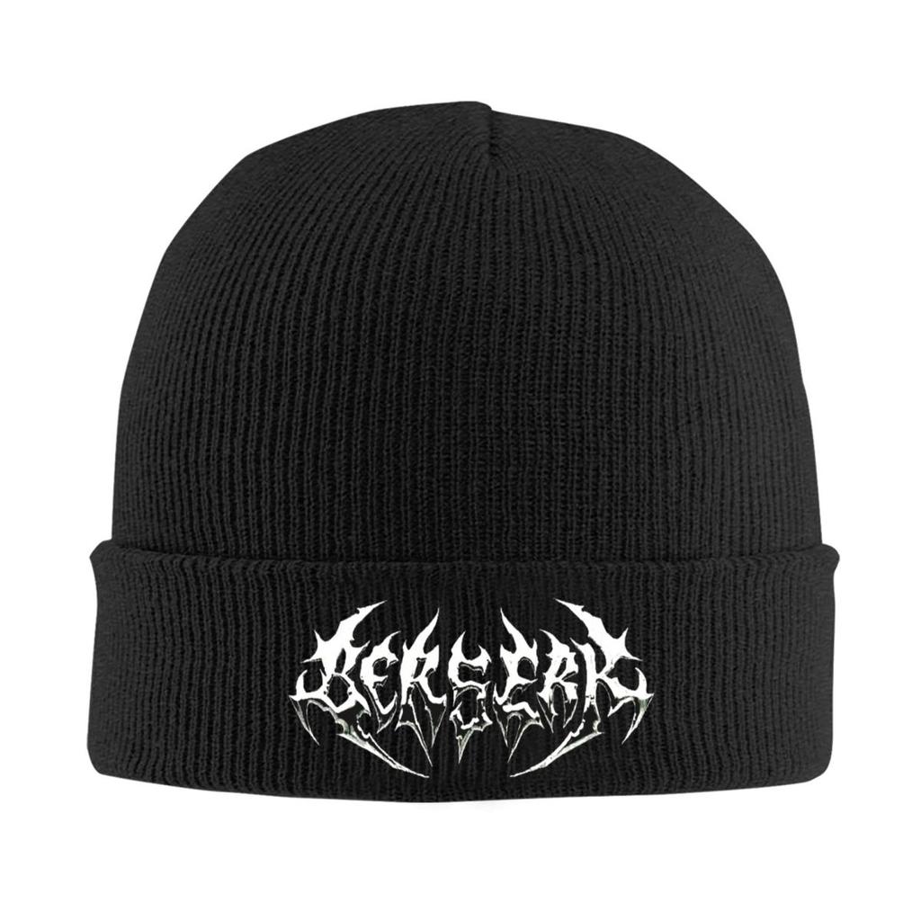 Berserks Letter Logo Warm Knitted Cap Winter Knit Bonnet Hat Skullies Beanies Hip Hop Caps for Unisex