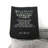 Excellent GUCCI Stall GG pattern with fringe gray wool Women Used