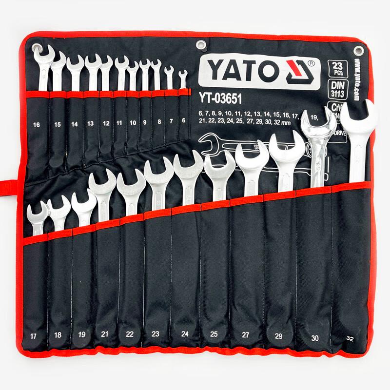 YATO 23-Piece Dual-Purpose Wrench Set