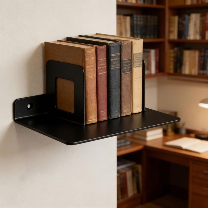 Wall Mounted Plant Shelf Clear Acrylic Multipurpose Display For Home Office Decoration Sturdy Bracket