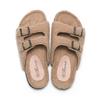 Fashion New Autumn and Winter Women's Cork Slippers Lamb Cashmere Women's Sandals Wear Casual Warm Home Slippers