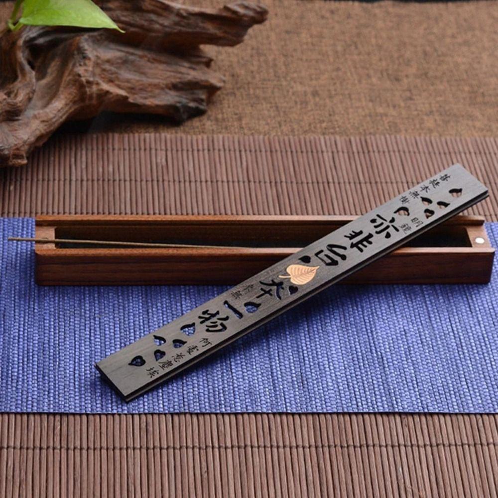 Buy Unique Pullout Type Incense Stick Holder Ebony Incense Box
