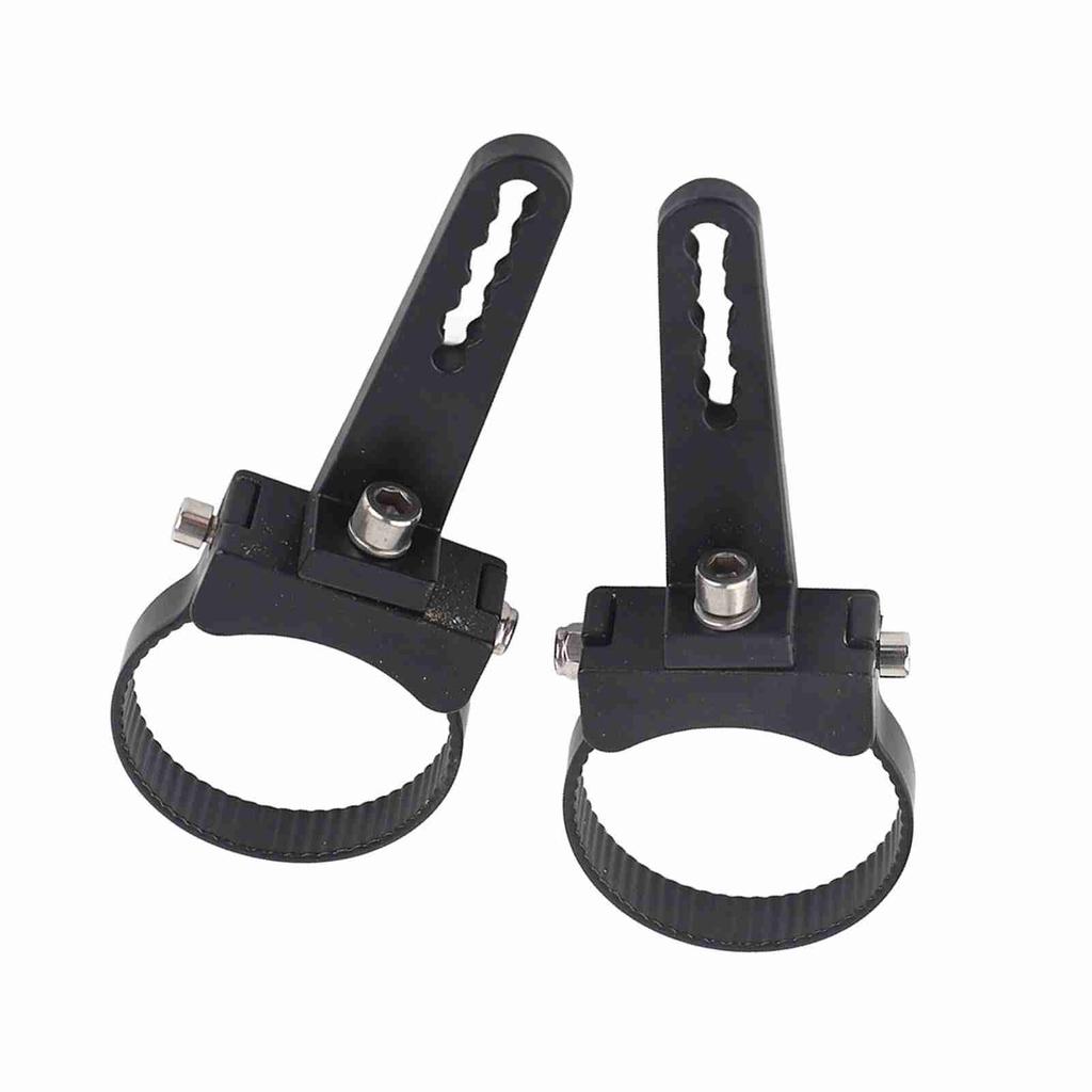 2.5" Aluminum Tube BullRoll Bar Mount Bracket Clamps Holder LED Car Truck Off Road Work Light