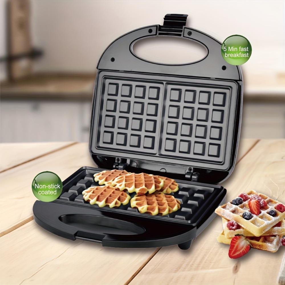 

110V/220V Sandwich & Waffle Maker with Electric Griddle - Perfect for Breakfast & Light Meals EU Standard 220V