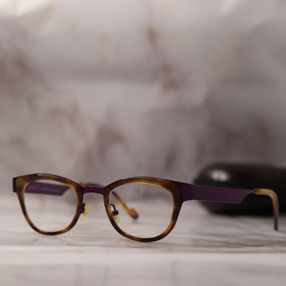 Used Anne Valentine archive y2k mode retro glasses with case