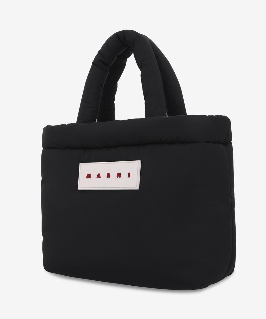 Marni Padded Ew Tote Bag - Black / Bmmp0131U2P806800N99