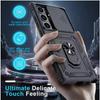 Case For Samsung Galaxy S25FE S25 Edge S24 S23 Ultra Plus FE A56 A36 A26 A17 A07 Military-Grade Slide Camera Protection Cover