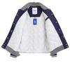 LFYT [New] LA221008 WORLD CHAMPS SATIN VARSITY JACKET Stadium Jacket M NavyUsed