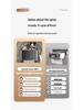 Punch-Free Wall-Mounted Waterproof Toilet Paper Holder with Storage Rack
