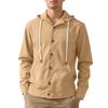 Men's Hoodie Linen Vintage Spring and Autumn Shirt Casual Loose Long Sleeved Clothes High Quality Trendy Men's Clothing