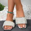 Fashion Women Slippers Summer Bling Casual Outdoor Shoes Women Fashion Wedge Sandals Office Party Elegant Sexy Slippers Slides Women