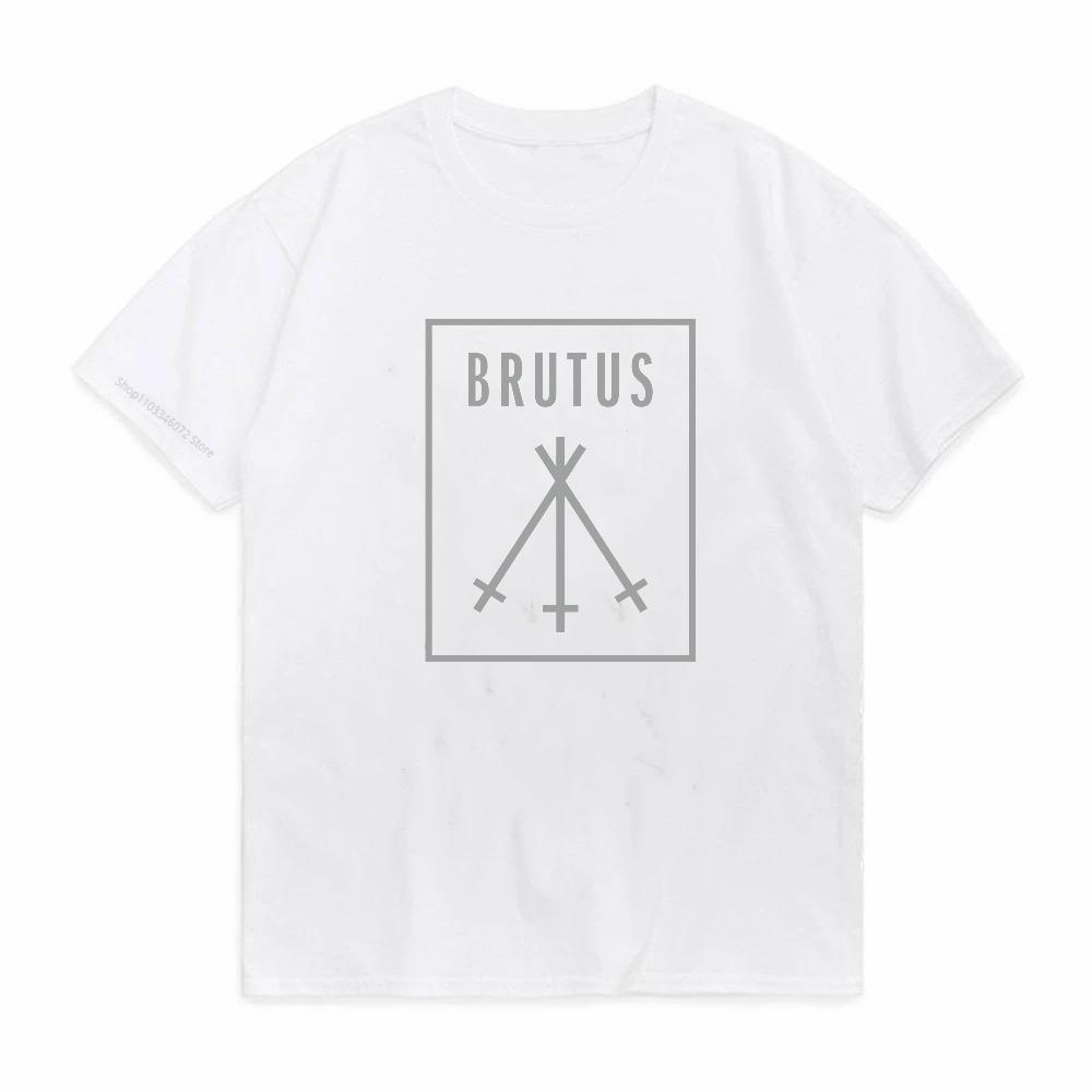 Brutus Band T Shirt Brutus Band Post Hardcore Math Post Metal Shoegaze Sargent House Crew Neck Short Sleeve Top Tee S