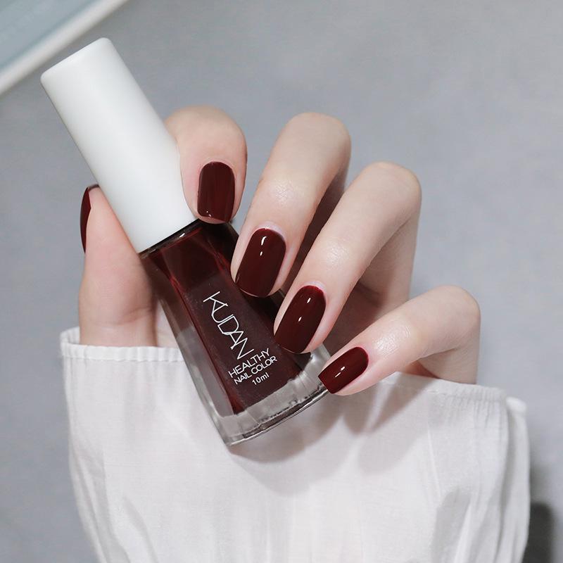 Water-based Peelable Odorless Quick-Dry Nail Polish Top Coat & Strengthener