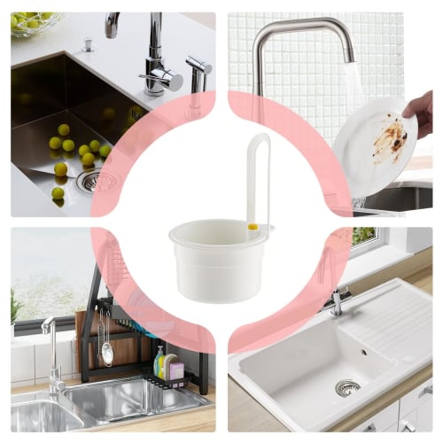 Dgayaeic Sink Drain Basket | Kitchen Drainer with Mesh Design, Garbage Filter Food Catcher for Washing Fruits and Vegetables