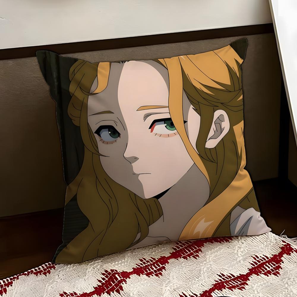 UUndead Girl Murder FFarce Cushion Cover Reversible Soft Durable Pillow Cover Home  Car MultiScene Use for Daily Comfort