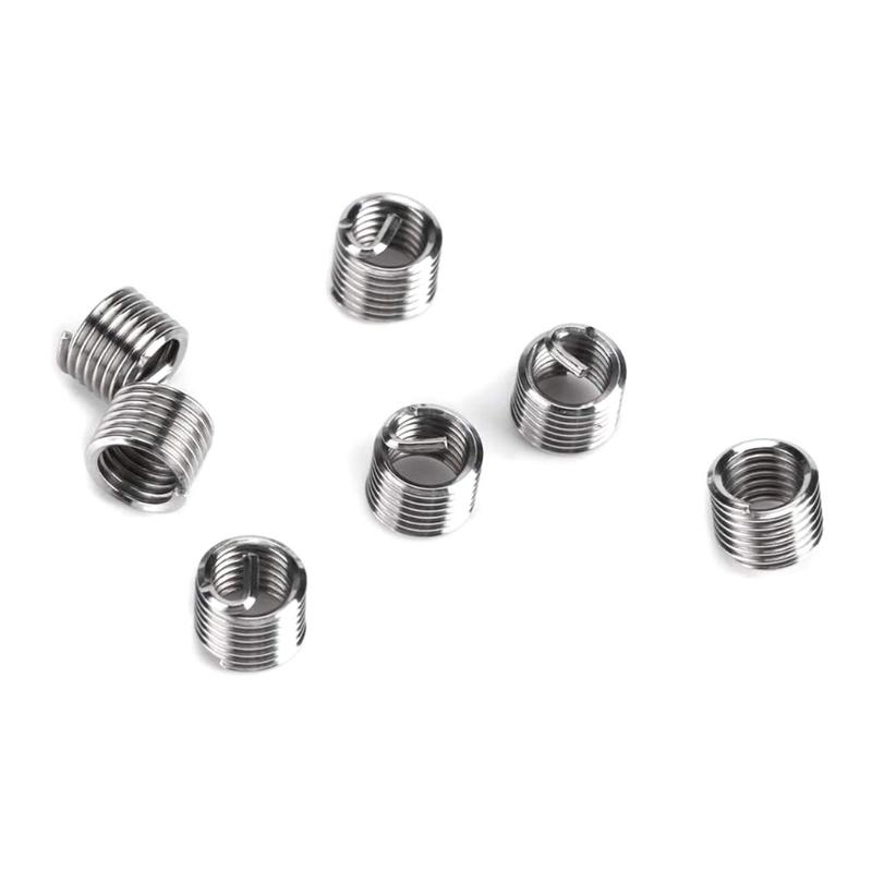 30 Pcs Coil Drill Tool Metric Thread Repair Insert Kit for Ideal for Restoring Damaged Threads Stripped Internal Threads