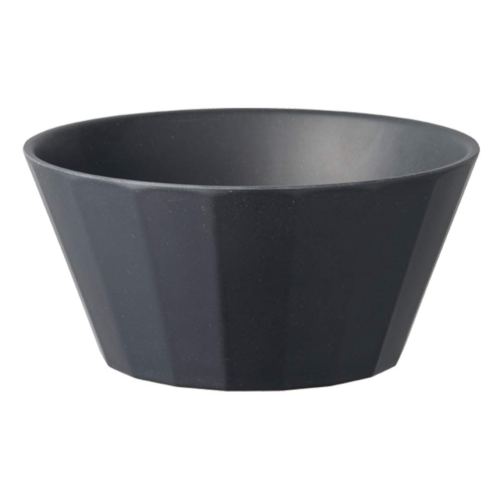 Erin Japan - Japanese Selected Goods - Black Kinto Alfresco Bowl 160Mm Dishwasher Outdoor Use Safe, (20725)