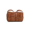 Women's 2024 Woven Ruched High-End Fashion Handbag - Single Shoulder & Crossbody Pillow Bag