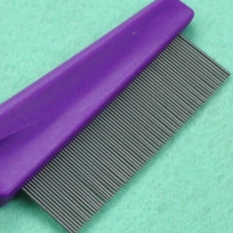 Pet Cat Dog Flea Comb for Home Animal Care, Stainless Steel Comfort Flea and Hair Grooming