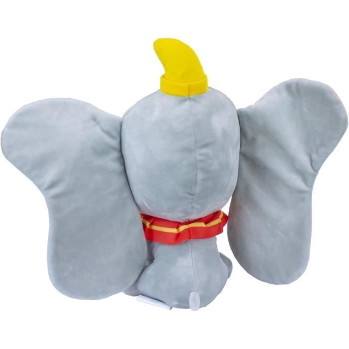 Peluche Animal Pour Bébé Dumbo 32 Cm Avec Effet Sonore, Jouet Enfant Éléphant Disney