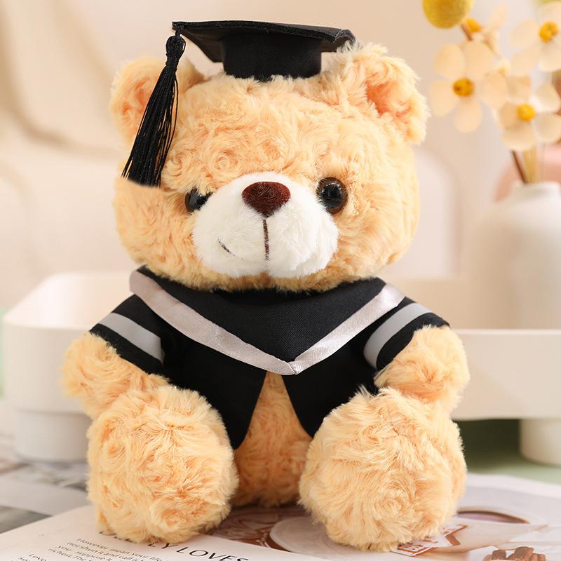 2025 Graduation Bear Plush Toy Doctor Bear Doll Degree Bear Doll Graduation Souvenir