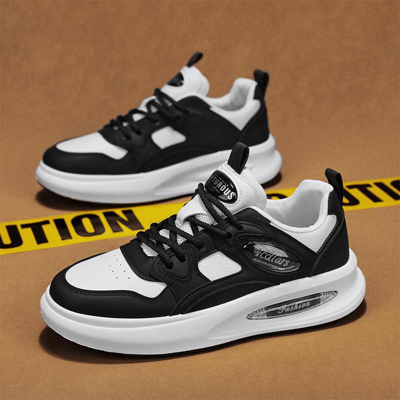 22 years niche leather surface casual sports board shoes tide street Hong Kong style breathable