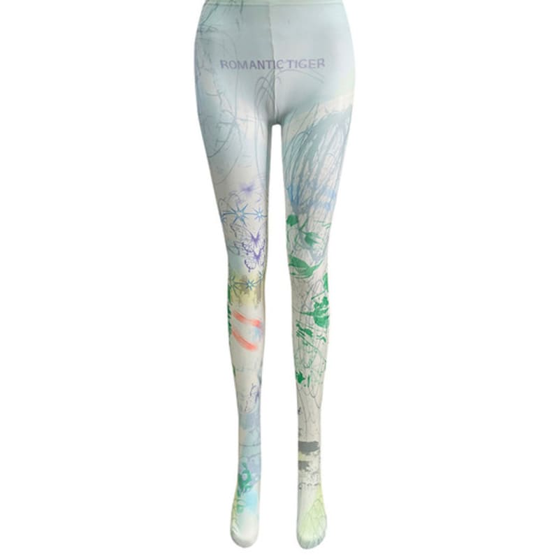 

Романтические тигровые колготки «Добро пожаловать в рай» 40D