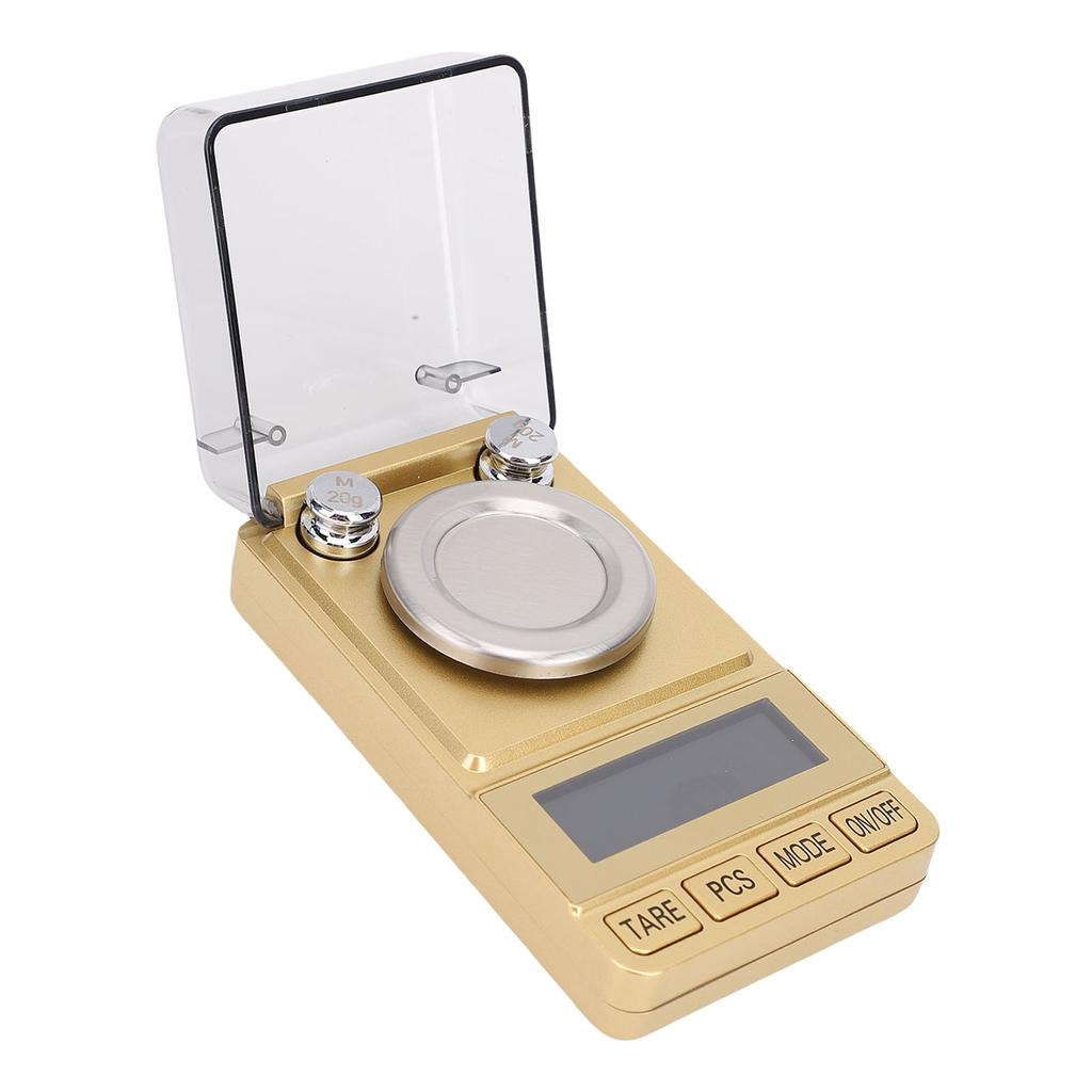 Portable Jewelry Scale Mini Electronic Scale for Kitchen Grain Condiment Powder Digital LCD Backligh