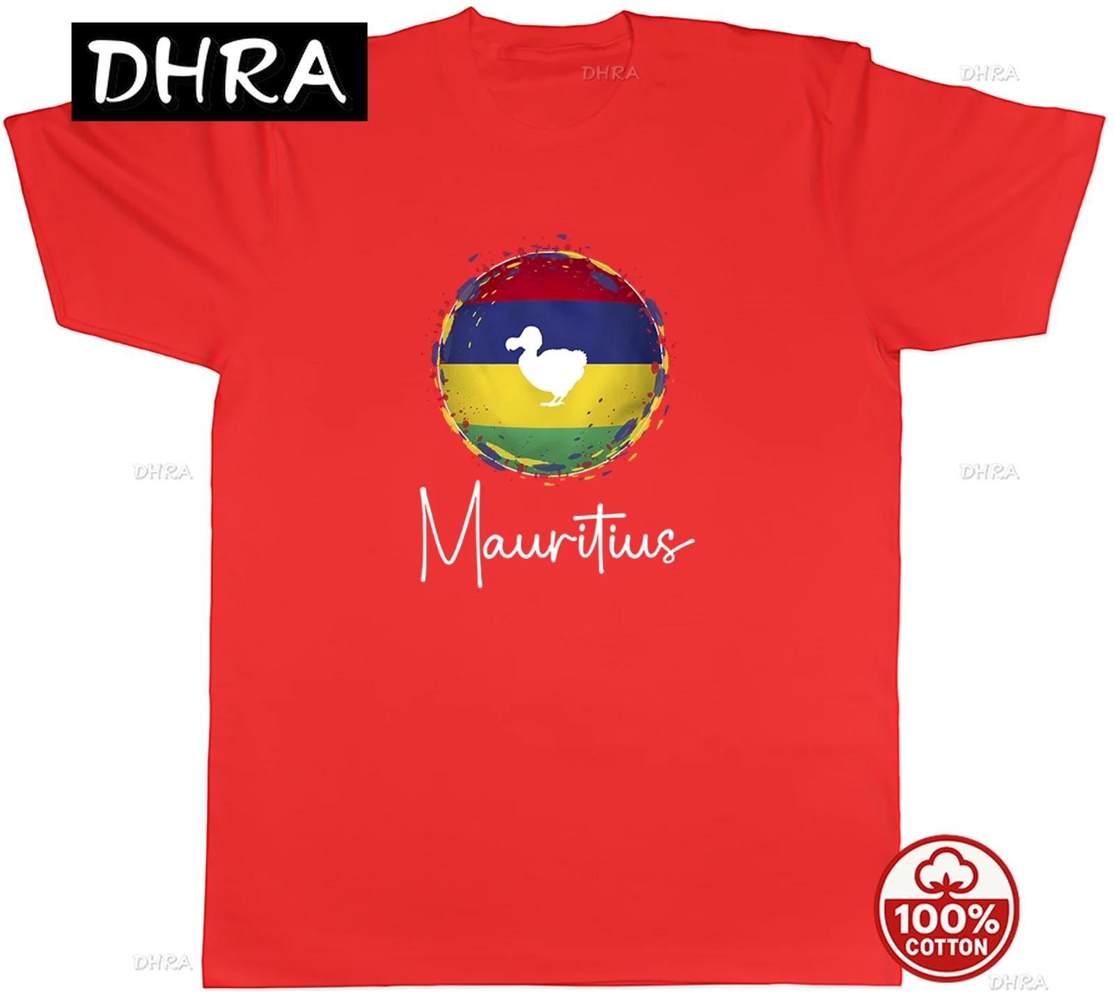 Mauritius Flag Colour Country Unisexs Unisex TShirt Tee Gift with Homme Vintage Tee Graphic Stylish Retro Cool Street Fashion S