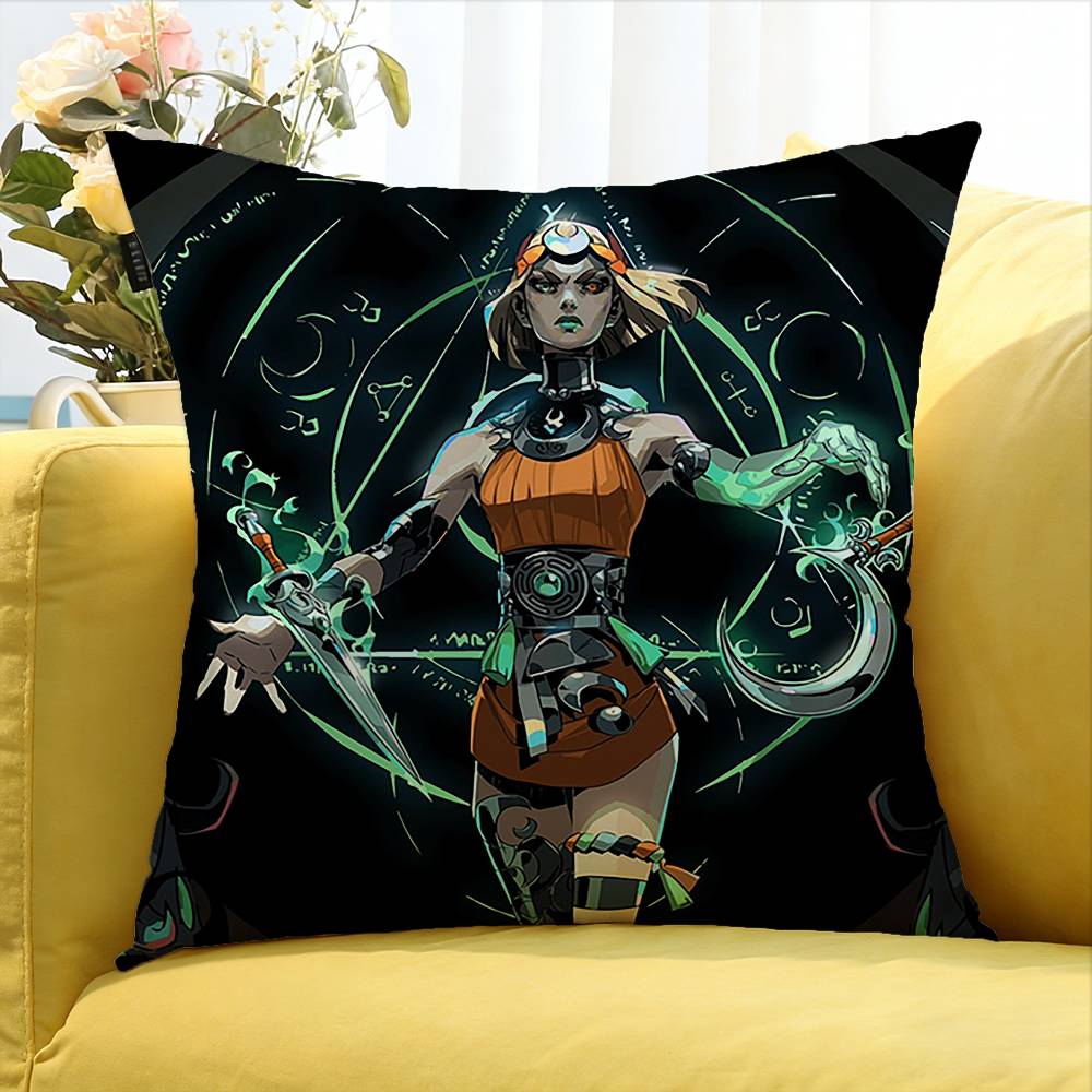 Hot H-Hades 2 Game Various Sizes Square Pillow Case For Car Home Bedchamber Decor