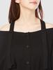 Snidel Strap Cardigan Pullover SWNT231142 Black F Women's