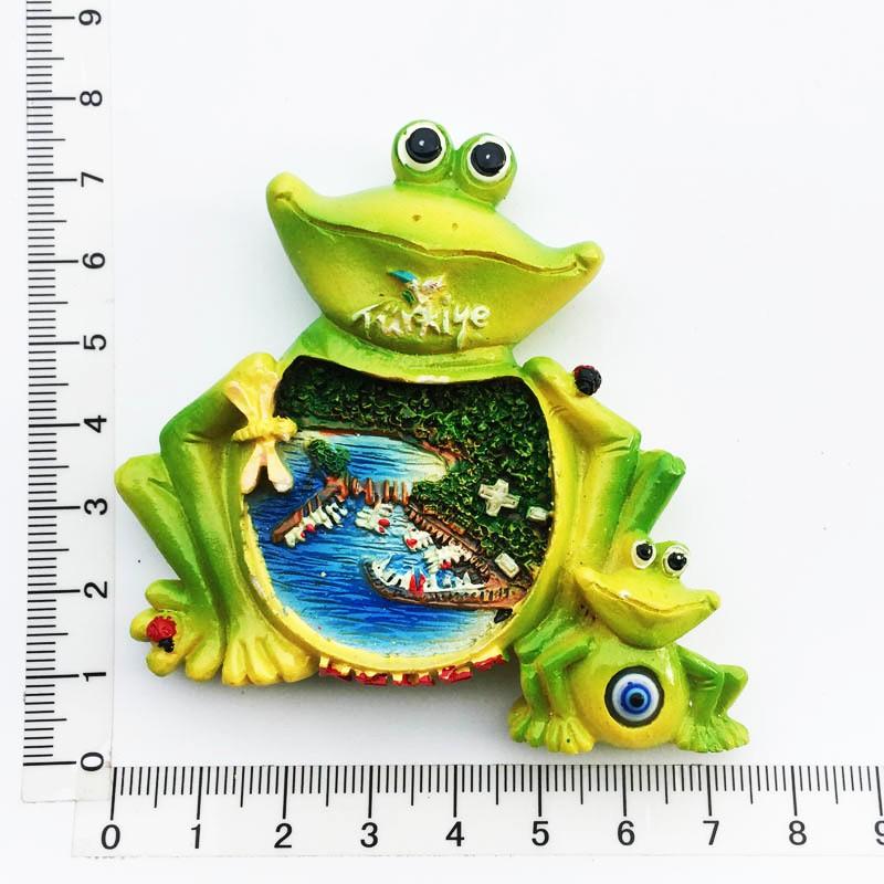 Turkey Fridge Magnet Souvenir Kemer Alanya Antalya Resin Magnets for The Refrigerator Magnetic Stickers Gifts Home Decoration