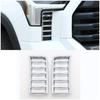 Chrome Front Headlight Grille Side Frame Cover Trim For - Toyota Tundra