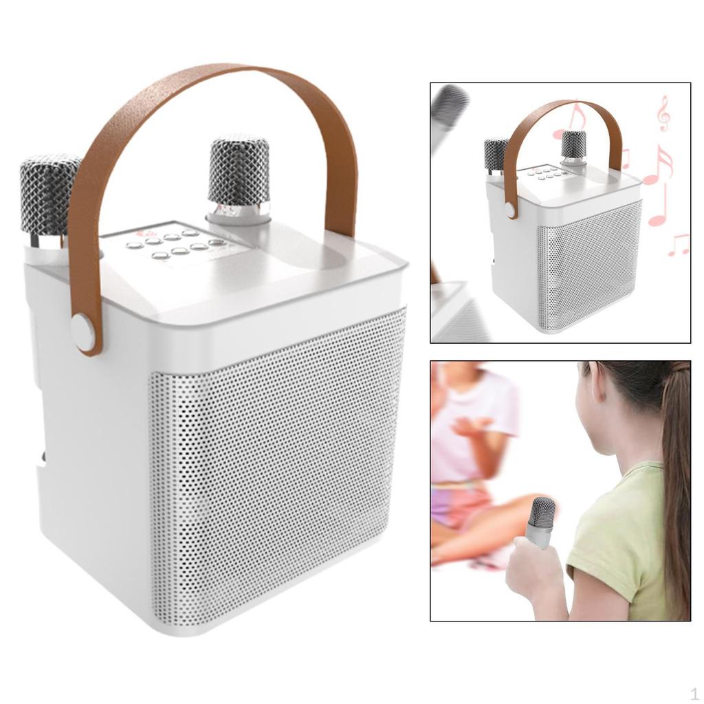 Portable Speaker 5V Gifts Easy Use Multiple Playback Options Music Listening Devices Rectangle for