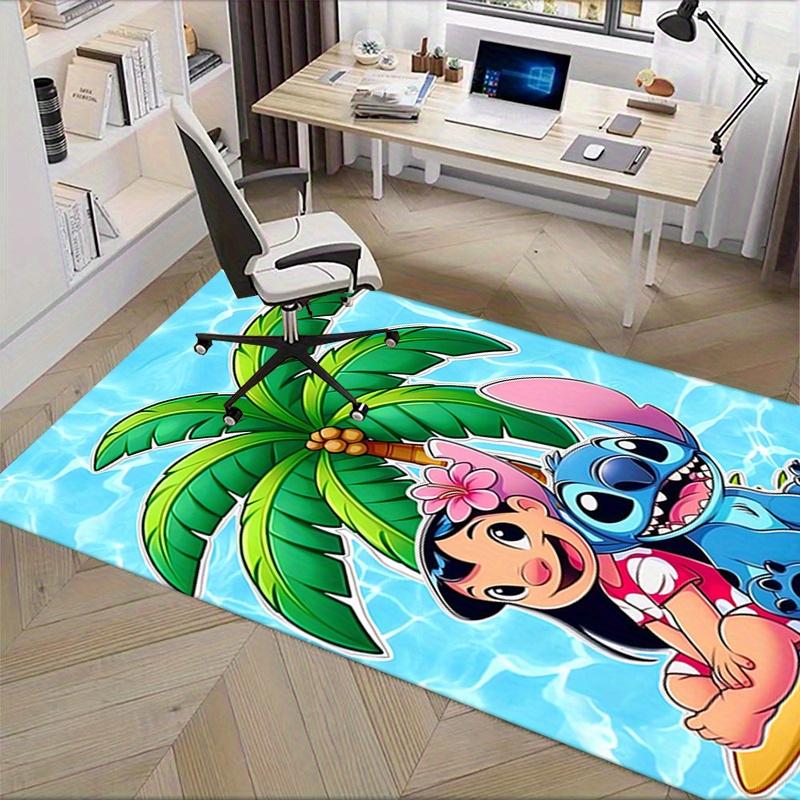 Office Rug Lilo Stitch theme 3D Printed Anti-Slip Rug-Machine Washable for Living Room