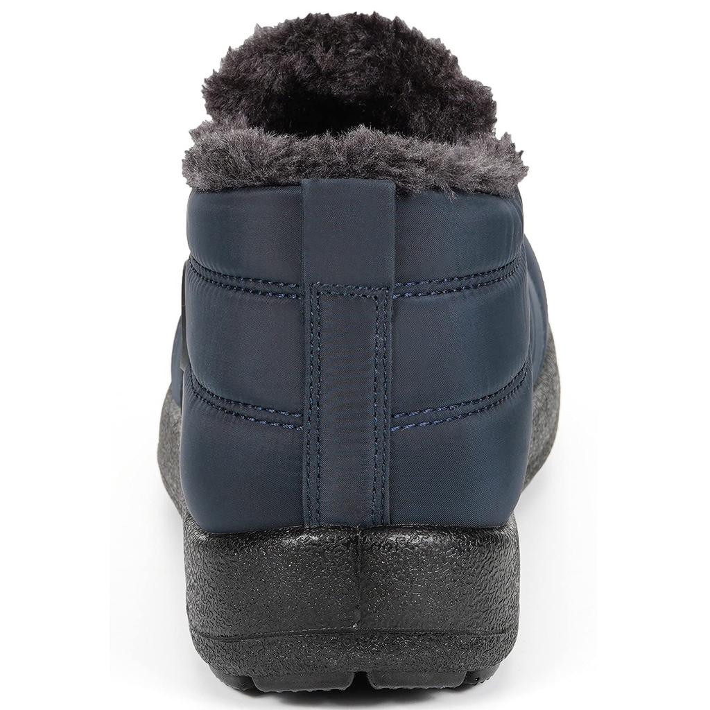 ZUSERIS and Snow Warm Fleece Warm for Cotton Shoes Men's Women's Boots, Short, Waterproof, Non-Slip, Lightweight, Lining, Winter, Casual,