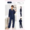 [Cenote Rico] [Convenient 2-way Collar] Double Gauze Pajamas Ladies Long Sleeve 100% Cotton Spring Autumn Nightwear Gauze Ladies Pajamas Pajamas
