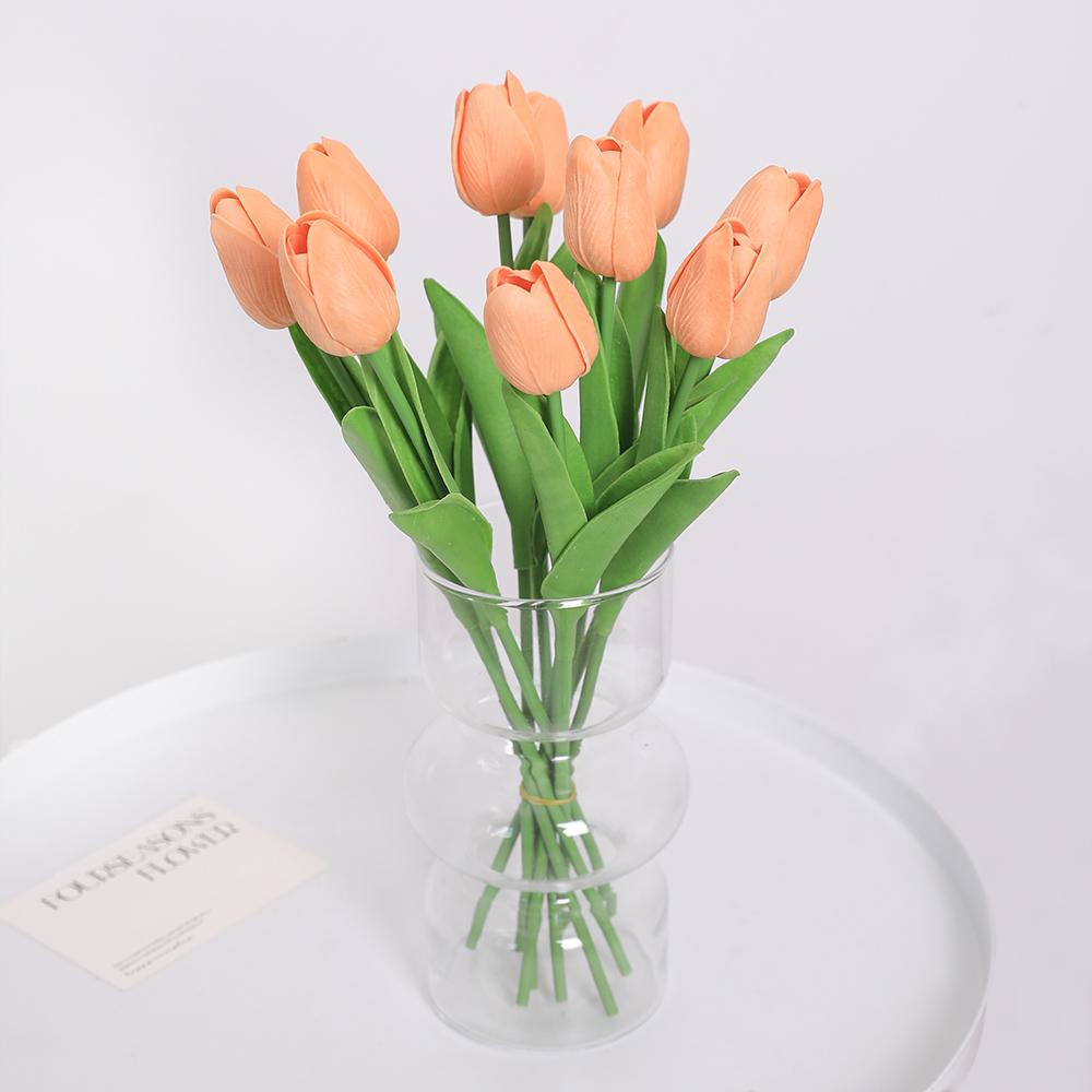 5/10Pcs Tulip Artificial Flowers Bouquet Foam Fake Flowers for Home Room Decor Garden Wedding Decoration DIY Vase Gift Accessory