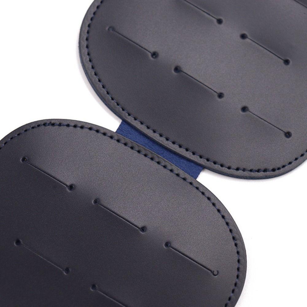 Can Hold 18 Pieces Picks Storage Pouch Box PU Leather Guitar Plectrums Bag  Ukulele Accessories