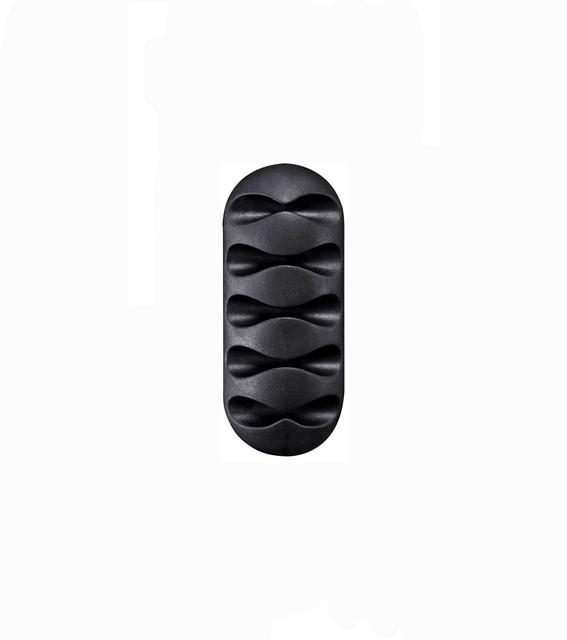 Cable Organizer Silicone USB Winder Desktop Tidy Management Clip Cable Holder For Mouse Headphone Protector Wire Organizer Clamp