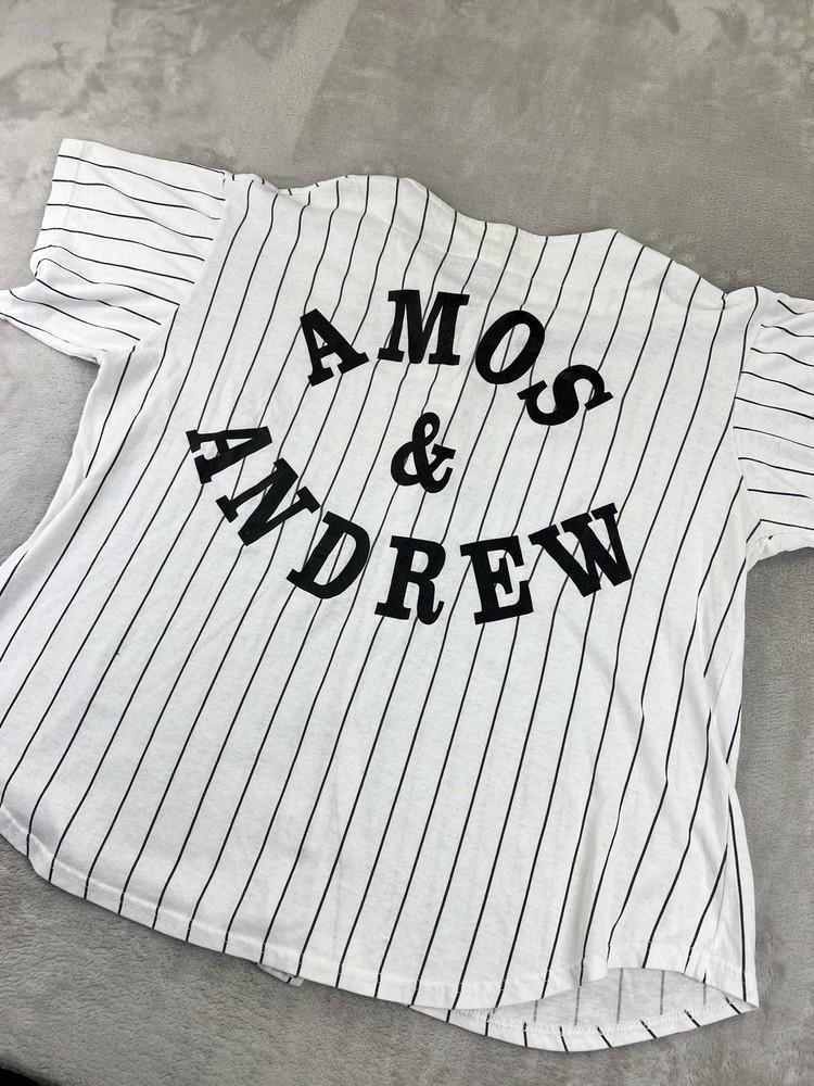 Vintage 90s Amos amp Andrew Movie Promo Shirt Mens Extra Large Baseball Cage M