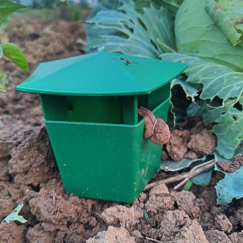 Eco-Friendly Snail Cage Slug House Snail Trap Catcher Pests Reject Gintrap Tools Pest Repeller Household Garden Farm Protector