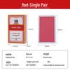 Guan Dan Premium Poker Playing Cards - Thickened, Hardened with High-End Linen Finish, Blue Core Paper, Full Case of 100 Decks.