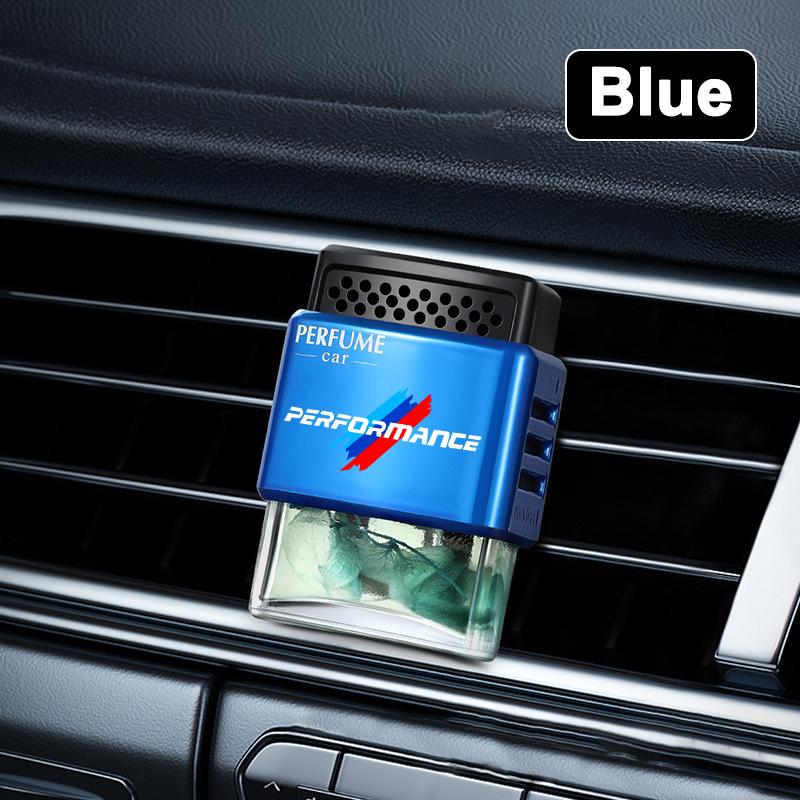 QXFA9 Car Air Freshener Smell Vent Perfume Flavoring Auto Interior Accessories For BMW 50th 1 3 5 7 Series X1 X3 X4 X5 X6 F10 F20 F30