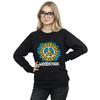 Woodstock Womens/Ladies Flower Peace Sweatshirt