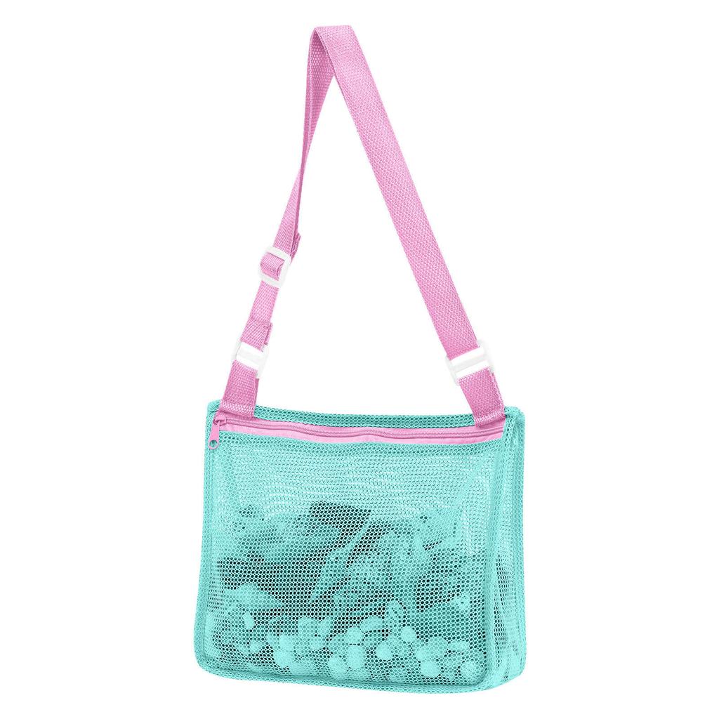 Beach Toy Mesh Beach Bag Kids  Collecting Bag Beach Sand Toy For Holding S Beach Toys Sand Toys Swimming Accessories For Boys And Girls(Only Bags )