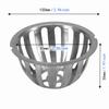 2PCS Round Shape Floor Drain Cover Stainless Steel Ground Drain Strainer Storm Drain Filter  Yard