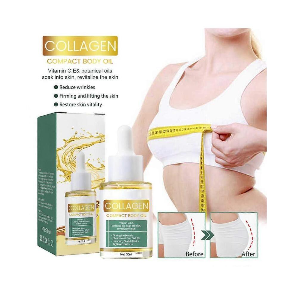 30ml Collagen Essential oil Nourishing & Hydrating Body Skin Lifting Pure Plant Extracts Organic Body Massage Care Oil Skin Care